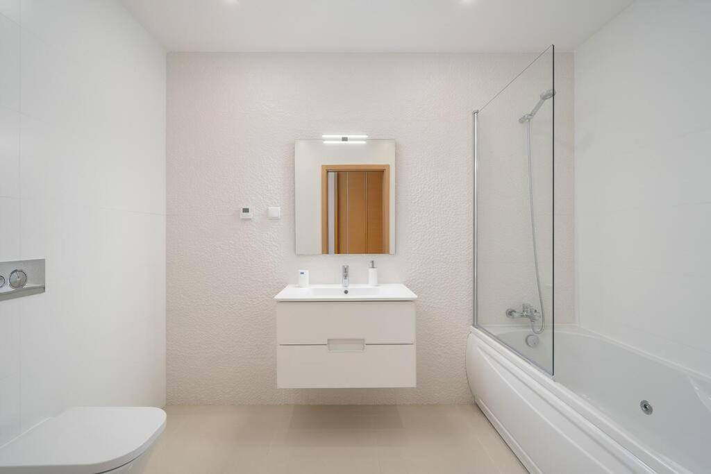 Marina View Modern Lagos Apartment Exterior foto